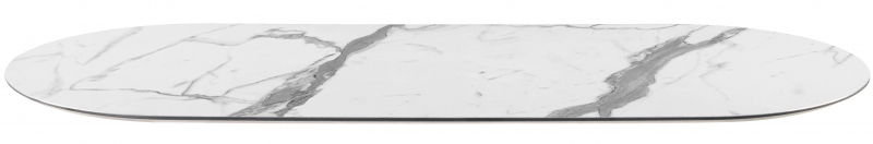 Столешница овальная Compact Laminate для подстолья Tripe Double