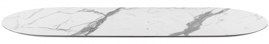 Столешница овальная Compact Laminate для подстолья Tripe Double
