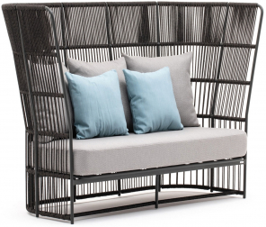 Диван плетеный с подушками-thumbs-Фото1