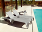 Лежак пластиковый Vondom F3 Basic полиэтилен Фото 6