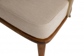 Кресло лаунж с обивкой Caris Hampton Berger граб, фанера, ткань Фото 10