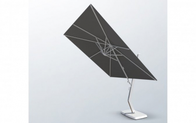 Зонт профессиональный 3х3 м Higold Wing алюминий, акрил тик, тортора Фото 21