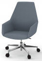 Кресло офисное на колесах Quadrifoglio Dune алюминий, ткань Фото 1