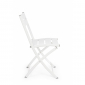 Стул металлический складной Garden Relax Mistral алюминий белый Фото 3