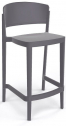Стул пластиковый полубарный Abuela Stool 67