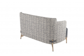 Диван двухместный с подушками Caris Minotti металл, фанера, ткань Фото 9