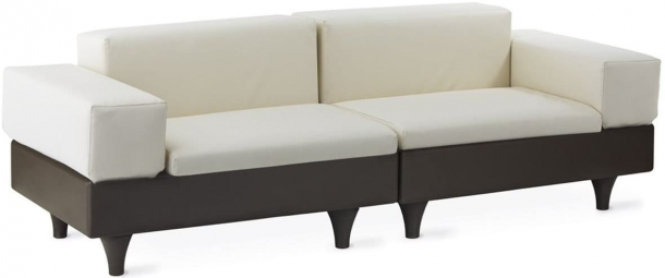 Диван пластиковый с подушками Happylife Standard