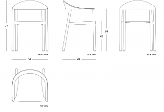 Кресло деревянное-thumbs-Фото3