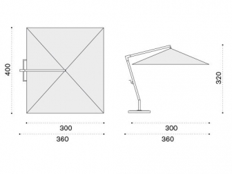 Зонт профессиональный 3х3 м-thumbs-Фото3