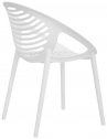 Кресло пластиковое Rossanese полипропилен белый Фото 1