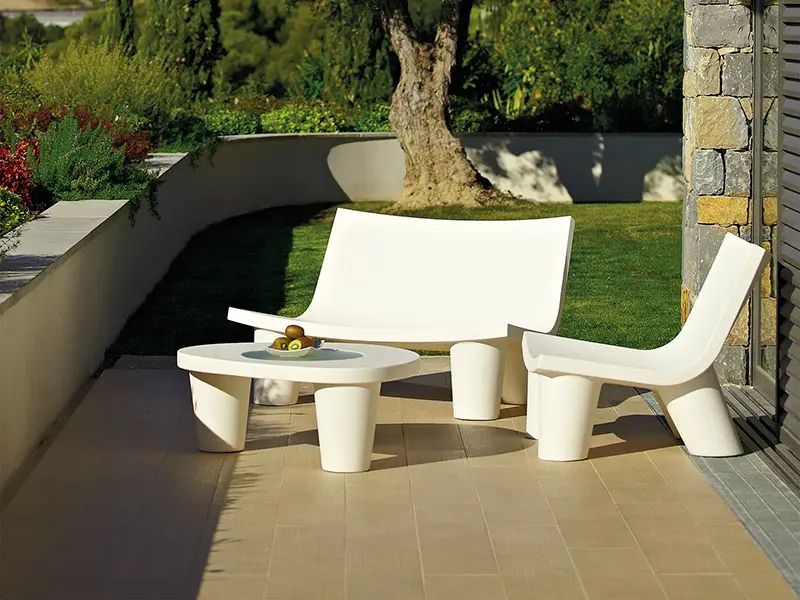 Столик пластиковый журнальный Low Lita Table Standard
