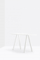 Стол барный ламинированный PEDRALI Arki-Table Outdoor сталь, алюминий, компакт-ламинат HPL белый Фото 4