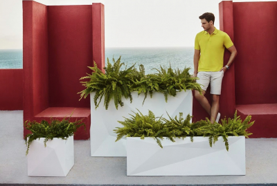 Кашпо пластиковое Vondom Faz Basic полиэтилен Фото 4