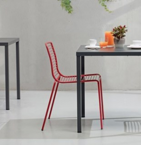 Стул металлический Scab Design Summer сталь красный Фото 4