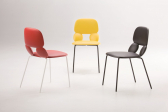 Стул пластиковый Chairs & More Nube S сталь, полиуретан Фото 4