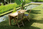 Стол деревянный складной Giardino Di Legno Savana Telemaco тик Фото 7