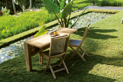 Стол деревянный складной Giardino Di Legno Savana Telemaco тик Фото 7