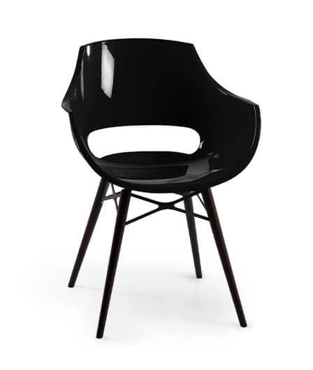 Кресло пластиковое Opal Wox Beech