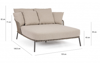 Лаунж-лежак плетеный с подушками-thumbs-Фото3