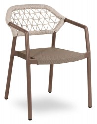 Кресло металлическое с обивкой-thumbs-Фото1