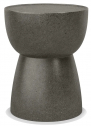 Столик кофейный каменный SNOC Pigalle S полистоун угольный Фото 1