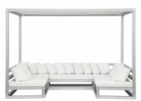 Павильон металлический с лаунж-мебелью, Rimini Павильон металлический с лаунж-мебелью, Rimini