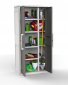 Шкаф пластиковый Keter Optima Outdoor Tall полипропилен бежевый, серо-коричневый Фото 2