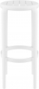 Табурет пластиковый барный Siesta Contract Tom Bar 75 стеклопластик белый Фото 6