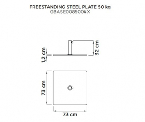 База для зонта Ambience 50 кг-thumbs-Фото3