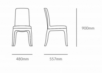 Стул пластиковый с обивкой-thumbs-Фото3