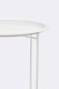 Столик металлический кофейный Garden Relax Austin сталь белый Фото 2