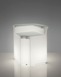 Стойка пластиковая барная светящаяся Break Corner Lighting