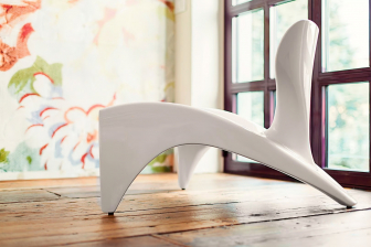 Лаунж-стул пластиковый Isetta Lacquered