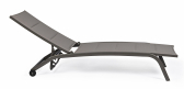 Шезлонг-лежак металлический Garden Relax Cleopas алюминий, текстилен тортора Фото 6