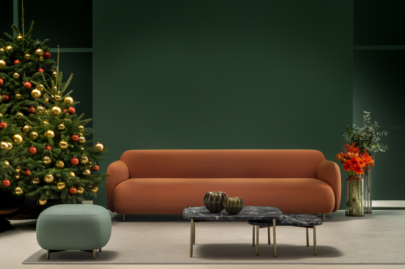 Диван трехместный мягкий Buddy Sofa