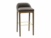 Стул барный с обивкой Morelato Bellagio ясень, ткань Фото 5