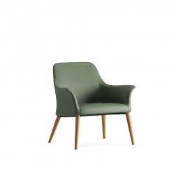 Кресло деревянное с обивкой-thumbs-Фото4