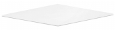 Столешница прямоугольная PEDRALI Solid Laminate компакт-ламинат HPL белый Фото 1