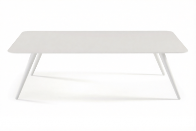 Столик металлический кофейный Grattoni Jolly алюминий белый Фото 4