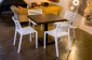 Стул пластиковый Resol Lama chair стеклопластик белый Фото 5