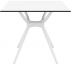 Стол пластиковый Siesta Contract Air Table 80 пластик, ламинат HPL белый Фото 10