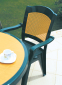 Кресло пластиковое Siesta Garden Modern пластик зеленый Фото 3