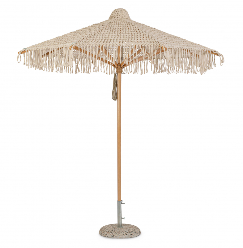 Зонт садовый плетеный Ø2.5 м Boho Macrame