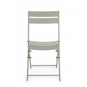 Стул металлический складной Garden Relax Mistral алюминий серый Фото 2