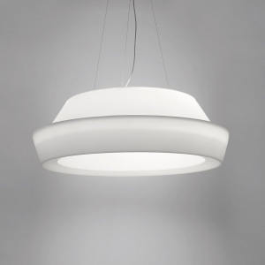 Светильник пластиковый подвесной SLIDE Ufo Lighting полиэтилен белый Фото 5