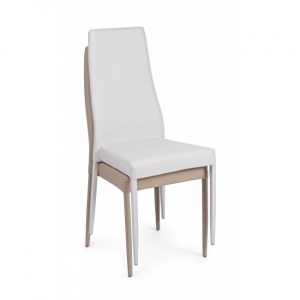 Стул с обивкой Garden Relax Cloud металл, искусственная кожа серый Фото 7