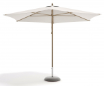 Зонт пляжный профессиональный 3x3 м Atmosphera Desert тик, акрил слоновая кость Фото 1