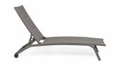 Шезлонг-лежак металлический Garden Relax Cleopas алюминий, текстилен тортора Фото 5