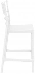 Стул пластиковый полубарный Chiavari Bar 65