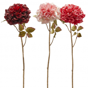 Роза декоративная с золотистым стеблем EDG Rose розовый микс Фото 1